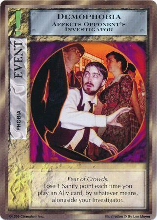 Demophobia 176 Common Mythos Base Set Singles Demophobia 176 Common Mythos Base Set Singles