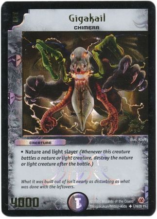 Gigakail L16 20 Y1 Creature Gigakail L16 20 Y1 Creature