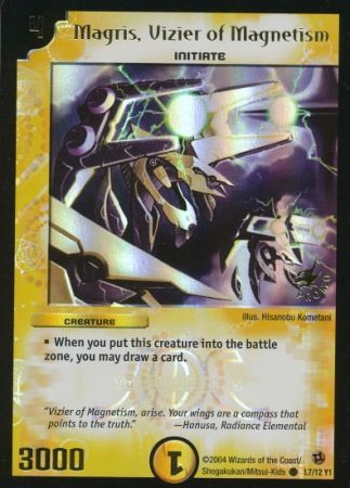 Magris Vizier of Magnetism L7 12 Y1 Creature Magris Vizier of Magnetism L7 12 Y1 Creature
