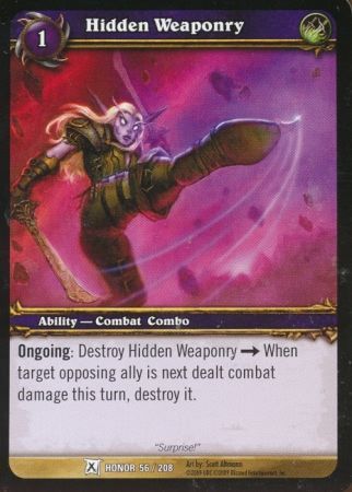 Hidden Weaponry 56 208 Common WoW Fields of Honor Hidden Weaponry 56 208 Common WoW Fields of Honor