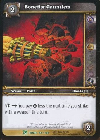 Bonefist Gauntlets 154 208 Uncommon Bonefist Gauntlets 154 208 Uncommon