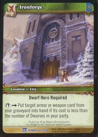 Ironforge 207 208 Rare WoW Fields of Honor Ironforge 207 208 Rare WoW Fields of Honor