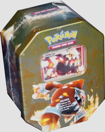 2008 Wave 2 Heatran Lv X Holiday Collector s Tin Pokemon Pokemon Sealed Product 2008 Wave 2 Heatran Lv X Holiday Collector s Tin Pokemon Pokemon Sealed Product