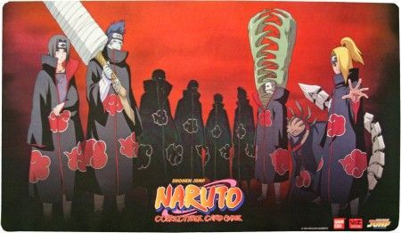 Naruto Akatsuki Playmat (Bandai) | TrollAndToad