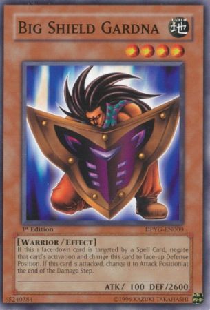 Big Shield Gardna DPYG EN009 Common 1st Edition Duelist Pack Yugi 1st Edition Singles Big Shield Gardna DPYG EN009 Common 1st Edition Duelist Pack Yugi 1st Edition Singles