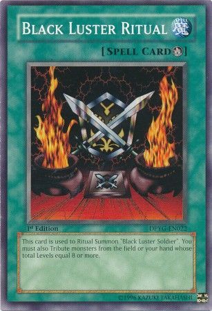 Black Luster Ritual DPYG EN022 Common 1st Edition Black Luster Ritual DPYG EN022 Common 1st Edition
