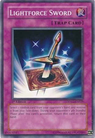 Lightforce Sword DPYG EN029 Common 1st Edition Duelist Pack Yugi 1st Edition Singles Lightforce Sword DPYG EN029 Common 1st Edition Duelist Pack Yugi 1st Edition Singles