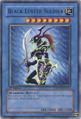 Black Luster Soldier DPYG EN017 Rare 1st Edition Black Luster Soldier DPYG EN017 Rare 1st Edition