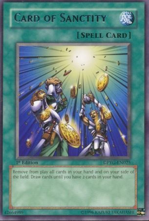 Card of Sanctity DPYG EN025 Rare 1st Edition Card of Sanctity DPYG EN025 Rare 1st Edition