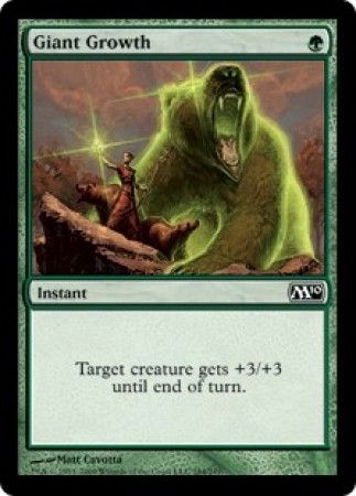 Giant Growth Magic 2010 M10 Singles Giant Growth Magic 2010 M10 Singles
