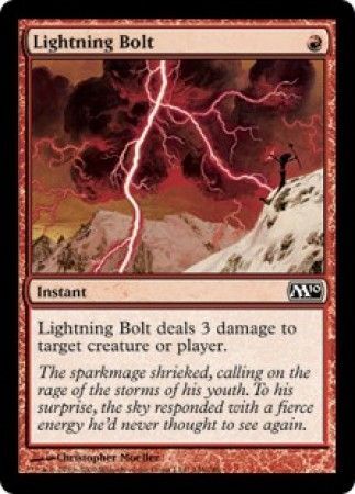 Lightning Bolt Magic 2010 M10 Singles