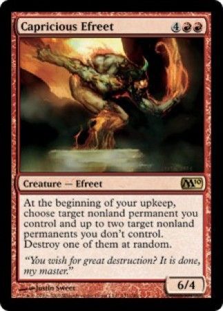 Capricious Efreet Magic 2010 M10 Singles Capricious Efreet Magic 2010 M10 Singles