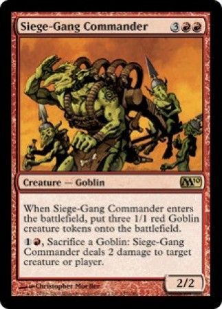 Siege Gang Commander Magic 2010 M10 Singles Siege Gang Commander Magic 2010 M10 Singles