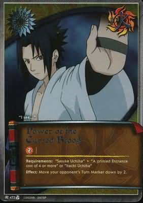 Power of the Cursed Blood 472 Foil Platinum Lettering Promo Naruto CCG Promos Power of the Cursed Blood 472 Foil Platinum Lettering Promo Naruto CCG Promos