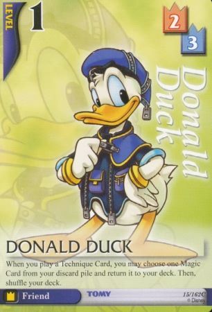 Donald Duck Level 1 15 Common Donald Duck Level 1 15 Common