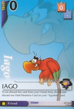 Iago Level 0 37 Common Kingdom Hearts Break of Dawn Iago Level 0 37 Common Kingdom Hearts Break of Dawn