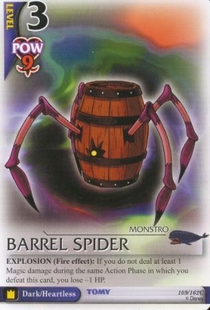 Barrel Spider 109 Common Barrel Spider 109 Common