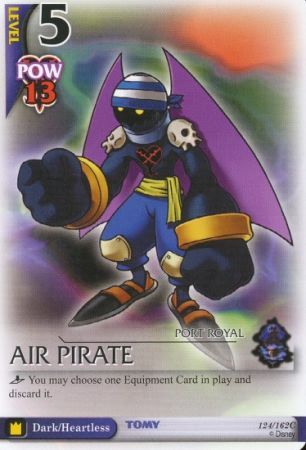 Air Pirate 124 Common Kingdom Hearts Break of Dawn Air Pirate 124 Common Kingdom Hearts Break of Dawn