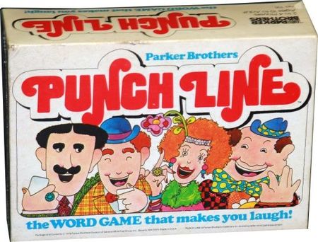 Punch Line board game Parker Brothers Board Games A Z Punch Line board game Parker Brothers Board Games A Z