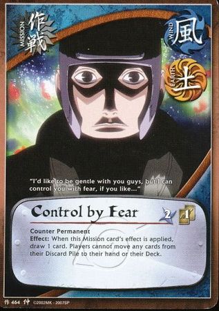 Control by Fear M 464 Common Control by Fear M 464 Common