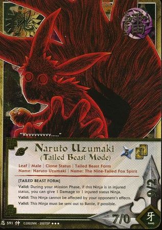 naruto uzumaki tailed beast mode