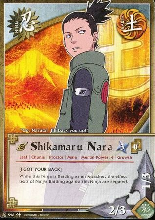 Shikamaru Nara N 596 Common Shikamaru Nara N 596 Common