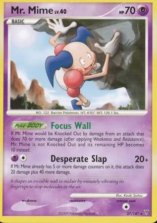 Mr Mime 37 147 Rare Platinum Supreme Victors Singles Mr Mime 37 147 Rare Platinum Supreme Victors Singles