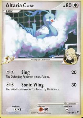 Altaria C 49 147 Uncommon Platinum Supreme Victors Singles Altaria C 49 147 Uncommon Platinum Supreme Victors Singles