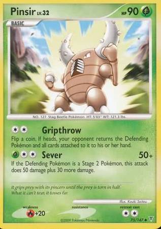 Pinsir 75 147 Uncommon Pinsir 75 147 Uncommon