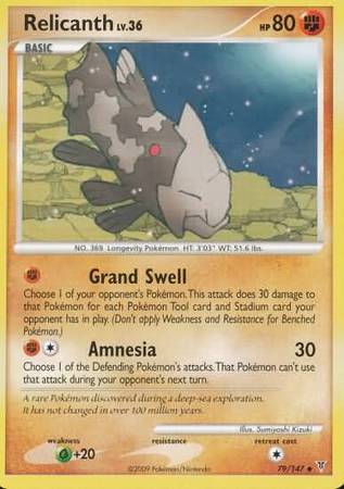 Relicanth 79 147 Uncommon Relicanth 79 147 Uncommon