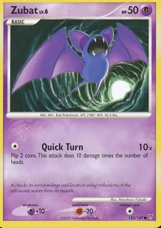 Zubat 133 147 Common Platinum Supreme Victors Singles Zubat 133 147 Common Platinum Supreme Victors Singles