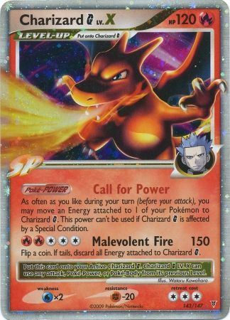 PSA 5 EX Charizard G LvX - Supreme Victors Holo 143/147 – The Game