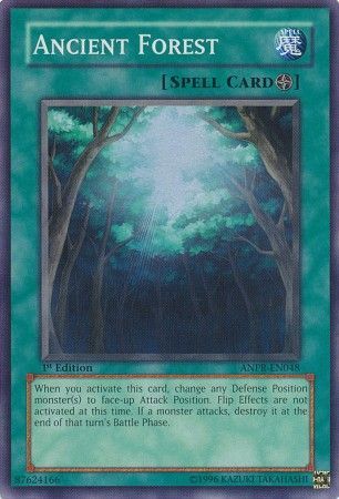 Ancient Forest ANPR EN048 Super Rare 1st Edition Ancient Forest ANPR EN048 Super Rare 1st Edition