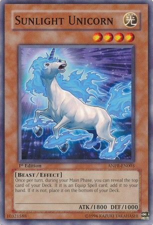 Sunlight Unicorn ANPR EN003 Common 1st Edition Sunlight Unicorn ANPR EN003 Common 1st Edition
