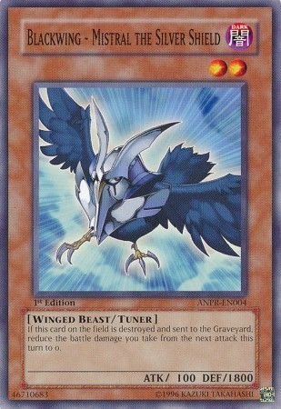 Blackwing Mistral the Silver Shield ANPR EN004 Common 1st Edition Ancient Prophecy ANPR 1st Edition Singles Blackwing Mistral the Silver Shield ANPR EN004 Common 1st Edition Ancient Prophecy ANPR 1st Edition Singles
