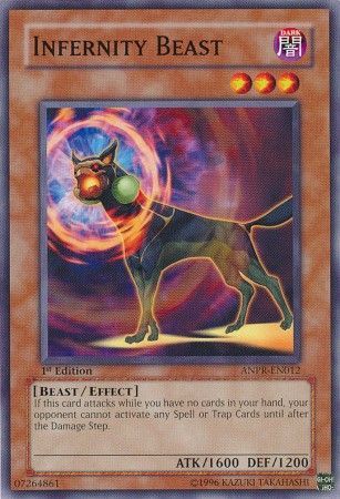 Infernity Beast ANPR EN012 Common 1st Edition Ancient Prophecy ANPR 1st Edition Singles Infernity Beast ANPR EN012 Common 1st Edition Ancient Prophecy ANPR 1st Edition Singles