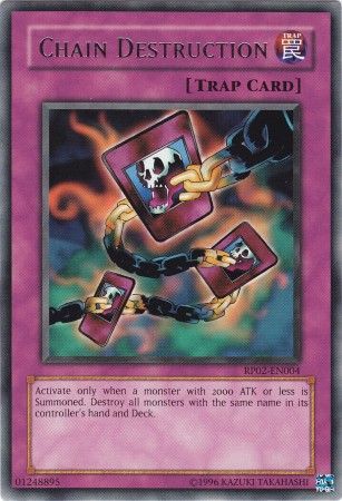 Chain Destruction RP02 EN004 Rare Chain Destruction RP02 EN004 Rare