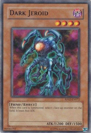 Dark Jeroid RP02 EN072 Rare Dark Jeroid RP02 EN072 Rare