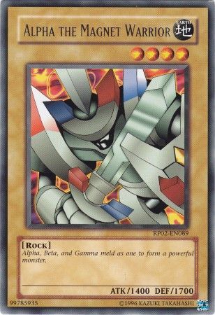 Alpha the Magnet Warrior RP02 EN089 Rare Retro Pack 2 RP02 Alpha the Magnet Warrior RP02 EN089 Rare Retro Pack 2 RP02