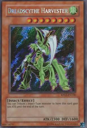 Dreadscythe Harvester RP02 EN100 Secret Rare Dreadscythe Harvester RP02 EN100 Secret Rare