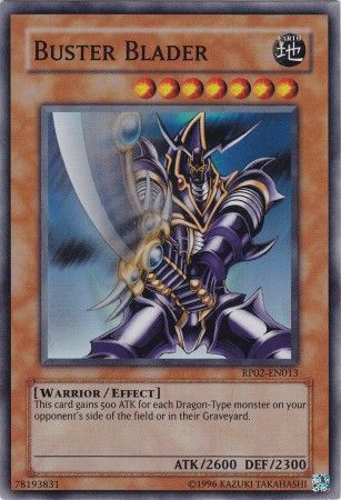 Buster Blader RP02 EN013 Super Rare Buster Blader RP02 EN013 Super Rare