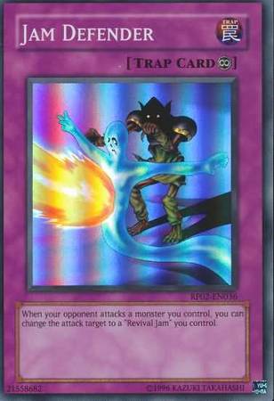 Jam Defender RP02 EN036 Super Rare Jam Defender RP02 EN036 Super Rare