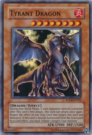 Tyrant Dragon RP02 EN056 Super Rare Tyrant Dragon RP02 EN056 Super Rare