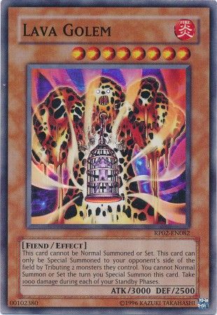 Lava Golem RP02 EN082 Super Rare Lava Golem RP02 EN082 Super Rare