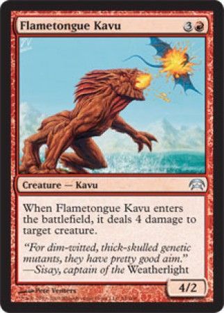 Flametongue Kavu Planechase Singles Flametongue Kavu Planechase Singles