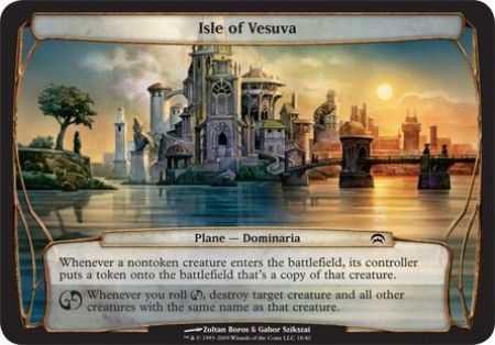 Isle of Vesuva Oversized Card Isle of Vesuva Oversized Card
