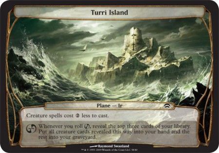 Turri Island Oversized Card Turri Island Oversized Card
