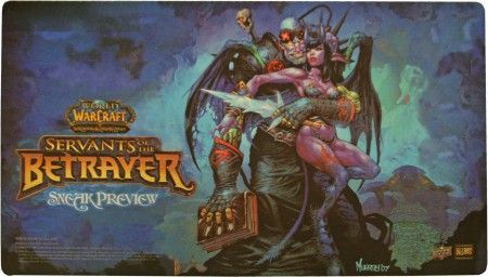 World of Warcraft Servants of the Betrayer Sneak Preview Playmat Playmats World of Warcraft Servants of the Betrayer Sneak Preview Playmat Playmats