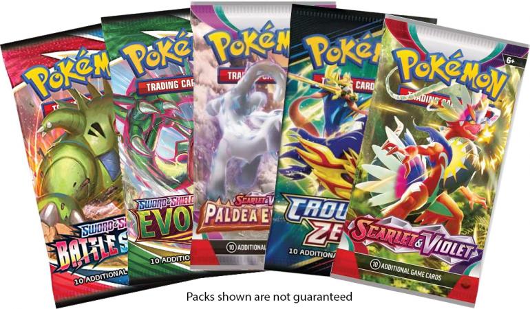 5 Random Pokemon Booster Packs (Pokemon)