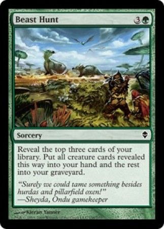 Beast Hunt Zendikar Singles Beast Hunt Zendikar Singles